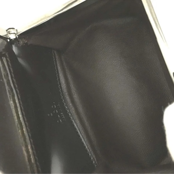 Gucci Black Leather Makeup/Jewelry Case with Mirror - Picture 9 of 9